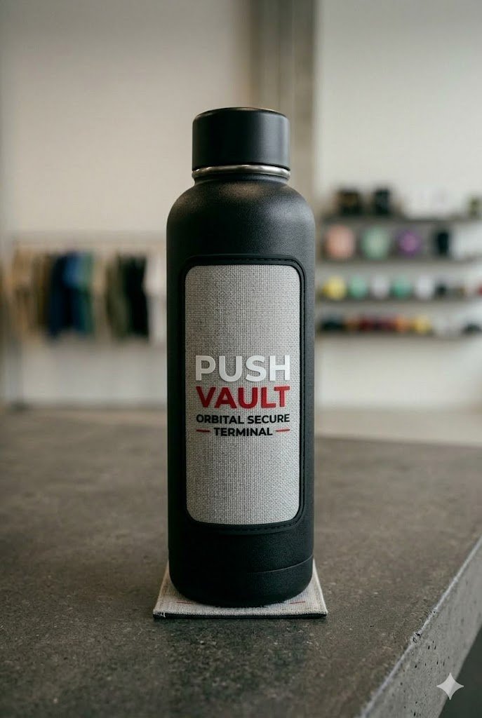 Push Vault Water Bottle