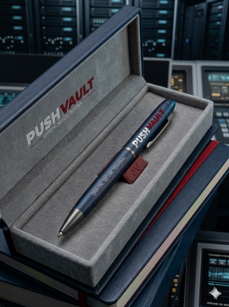 Push Vault Branded Pen